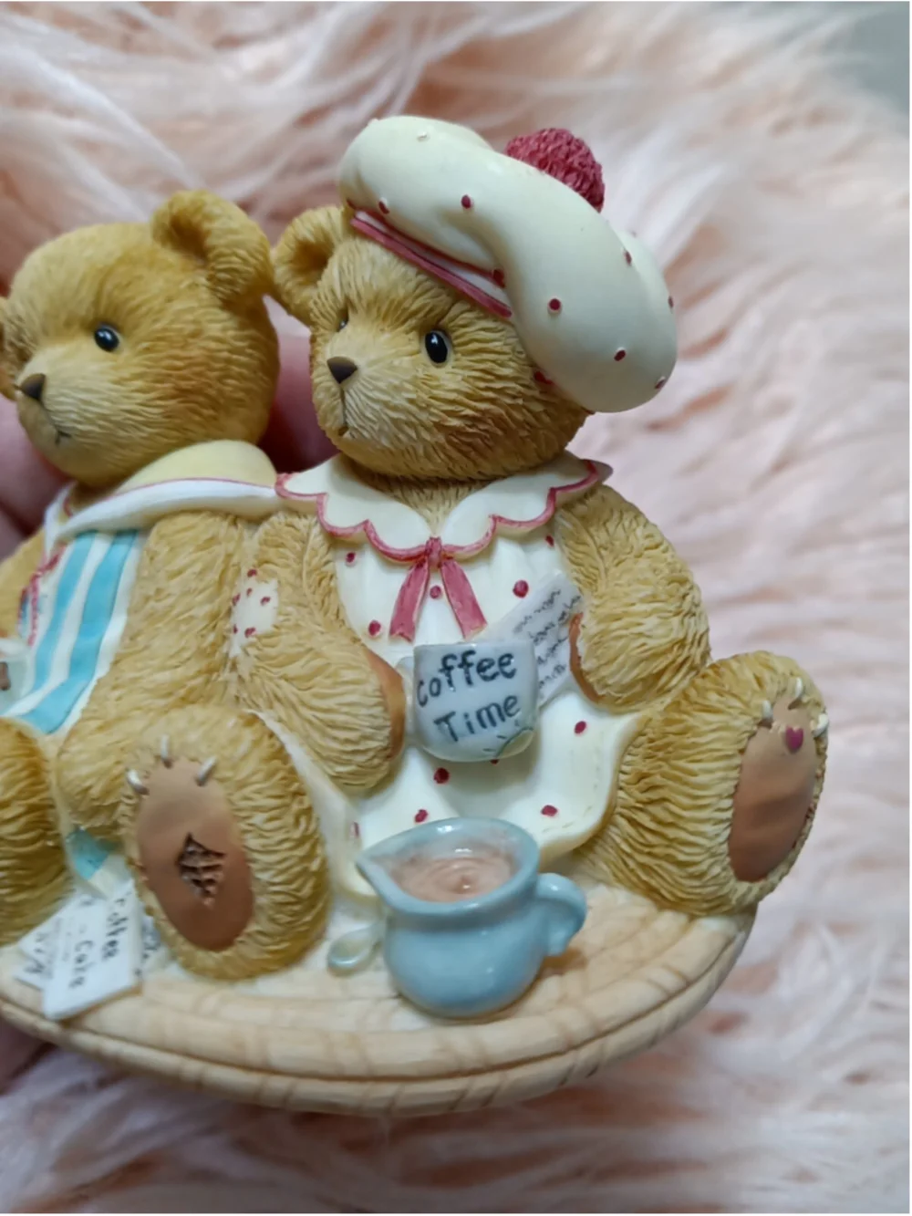 Cherished Teddies “Our Friendship Is The Perfect Blend” Marnie & Rissa Coffee